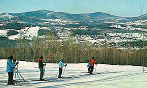 Cave Mountain Ski Area, in 1960